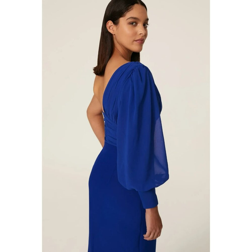 Elle Zeitoune Charles One Shoulder Gown XS - Picture 4 of 5